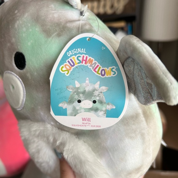 NWT 2020 will the dragon squishmallow 8in - Picture 6 of 6